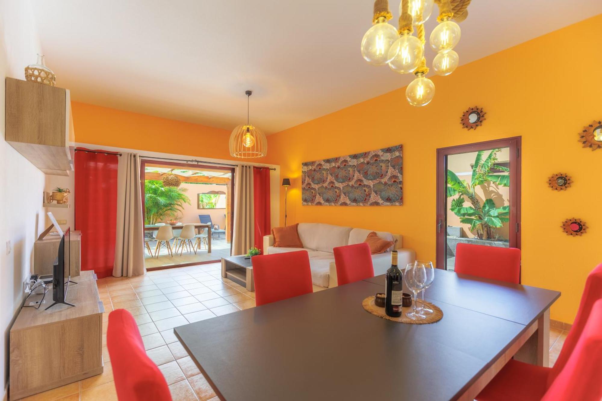 Villa Jacuzzi & Barbecue La Oliva Ngoại thất bức ảnh